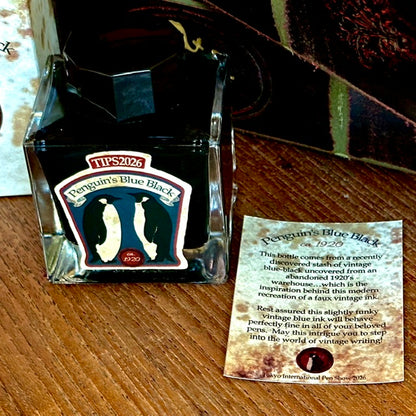 Penguin's Blue Black ca.1920 - TIPS2026 Commemorative Ink