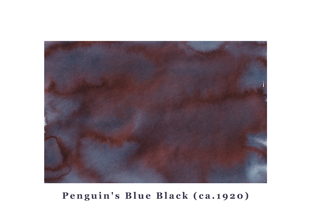 Penguin's Blue Black ca.1920 - TIPS2026 Commemorative Ink